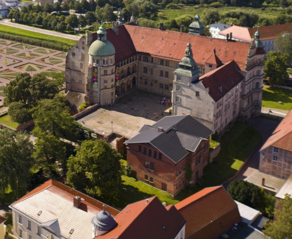 Wirtschaftsgebäude am Westflügel des Schlosses Güstrow
