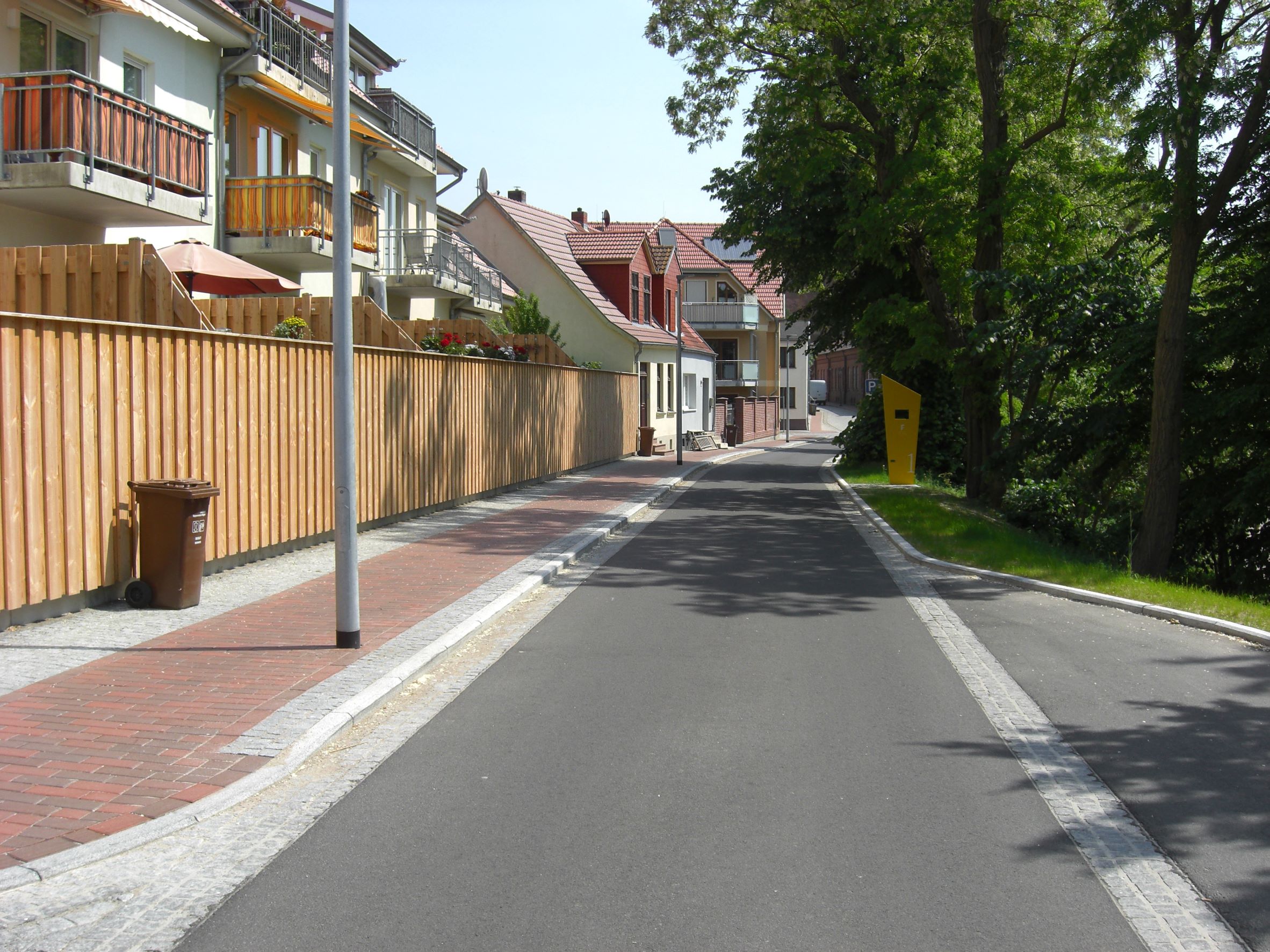 Straße „Klosterteich“ in Ribnitz-Damgarten