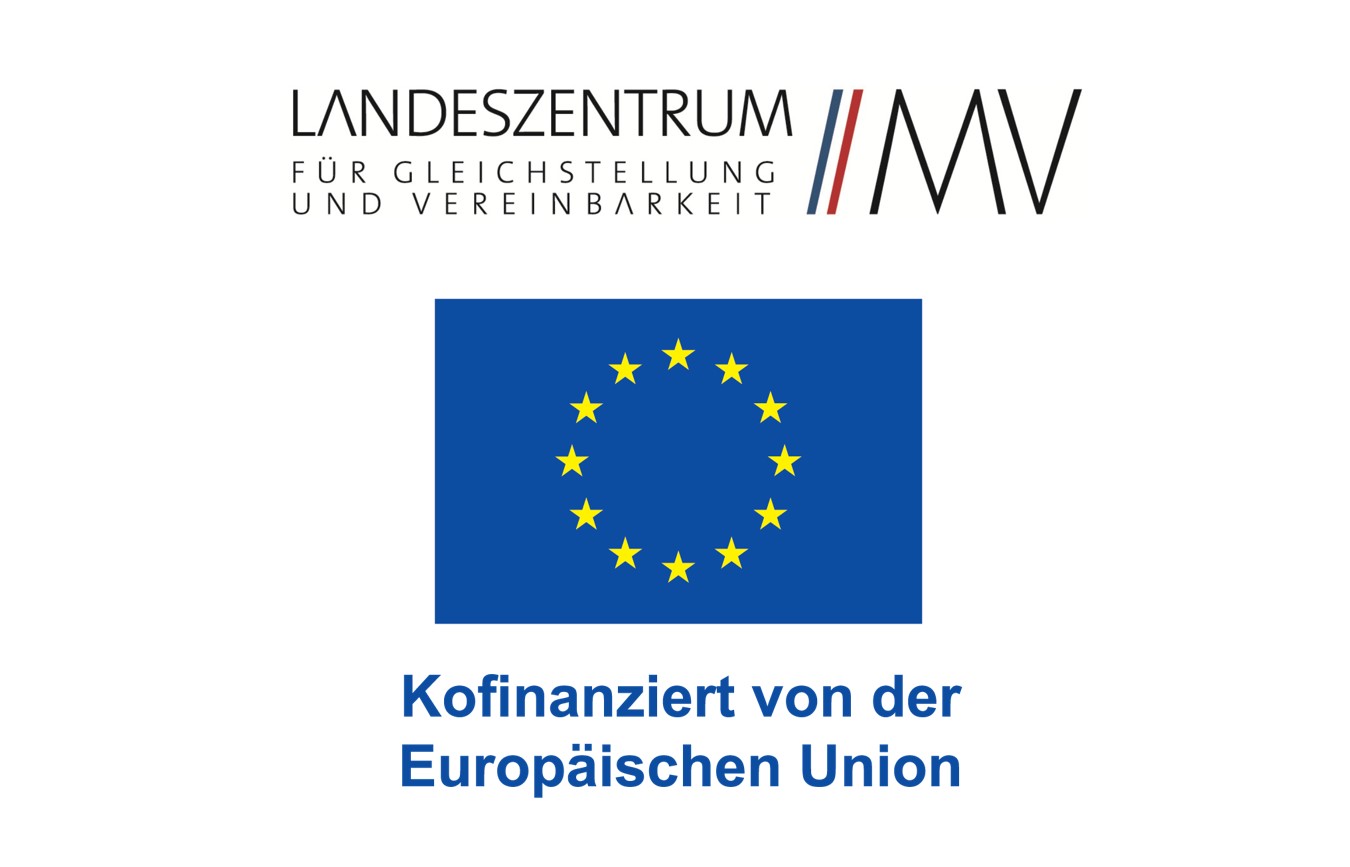 Logo Landeszentrum und Logo Europäische Union